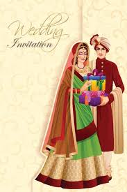 Indian Bride Groom Clipart Clip Art Images 17470 Clipartimage Com Indian Wedding Couple Wedding Card Design Indian Indian Bride