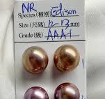 Color! Luster! 12-13 Mm AAA+ Ultra Luster Edison Cultured ...