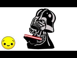 Télécharger et imprimer ces coloriages de dark vador gratuitement. Dibujos Para Pintar Faciles Como Dibujar Y Colorear A Darth Vader Kawaii Paso A Paso Facil Youtube