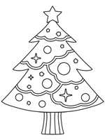 *popular* free christmas coloring pages looking for christmas coloring pages to keep your kids busy during the holiday season? Christmas Trees Coloring Pages