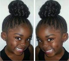 50 Trendy Updo Hairstyles For Black Kids Afrocosmopolitan Cute Hairstyles For Kids Kids Hairstyles Black Kids Hairstyles