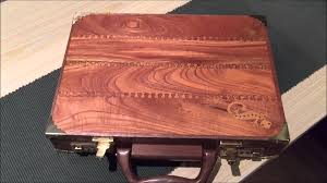 Wooden Briefcase Wooden Bag Diy Wood Projects Wooden
