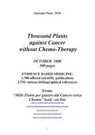 Sourdough bread is a gluten free alternative. Thousand Plants Against Cancer Without Chemo Therapy
