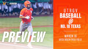 Coleman Grubbs 2021 Baseball Utrgv Athletics