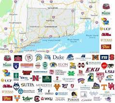 Key state data, such as population and state abbreviation, is also shown. Local Colleges And Universities In Connecticut Usa