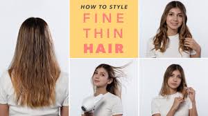Create movement for your ladies with fine and thinning hair by using this method from chris. The Best Hacks For Fine Thin Hair Youtube