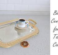 Amazon.com: Bandeja de café de té turco dorada y plateada ...