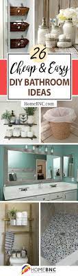 Furthermore, switching your water supply or drainage can fortunately, there is 30+ bathroom remodel update ideas on a budget that can make your space look amazing without extra cost. 26 Best Diy Bathroom Ideas And Designs For 2021
