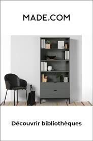 Vertbaudet vous propose une large gamme de meuble de rangement et étagères en bois esthétiques et pratiques pour ranger jouets, livres et vêtements d'enfant. Marcell Bibliotheque 2 Tiroirs Gris Et Metal Noir Bibliotheque Grise Meuble Rangement Etagere Grise