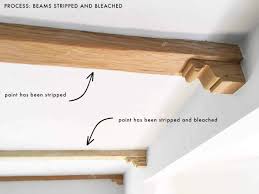 Our diy faux wood beams have made an enormous impact on the overall look of. How We Refinished Our Wood Beams Emily Henderson