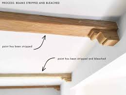 Painted wood ceiling painted beams shiplap ceiling floor ceiling wood ceilings ceiling beams white ceiling porch ceiling faux beams. How We Refinished Our Wood Beams Emily Henderson
