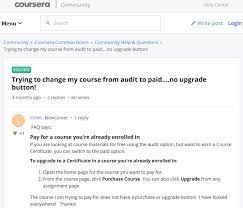 Manage billing, payments & plans. How To Upgrade To A Paid Course Certificate On Coursera Lilkasky