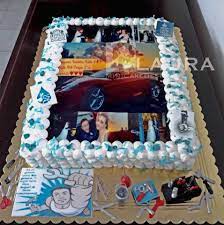 Torta Personalizzata Per I 30 Anni Di Alfio Con Gli Attrezzi Di Lavoro Da Idraulico Dedica E Foto Da Parte Della Moglie E Dedica E Regalo Da Part Torte Regali