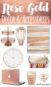 Our home décor accents category offers a great selection of home decorative accessories and more. Design Trend Stylish Rose Gold Home Decor And Accessories Dwell Beautiful Gold Home Decor Gold Home Accessories Rose Gold Decor