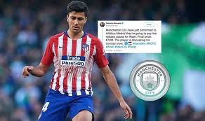 After a long wait of 19 years, manchester city in the year 1899. Man City Confirm To Atletico Madrid They Ll Pay Rodri Release Clause Talks Underway Football Sport Express Co Uk
