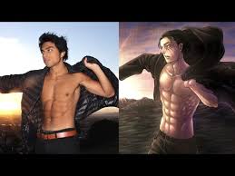 Using your guidelines, draw along the shape of the teeth and move onto the . How To Get Abs Like Eren Jaeger Youtube