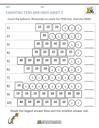From there you can open the pdf in your browser. Place Value Ones And Tens Worksheets