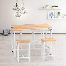 pieces counter height dining set