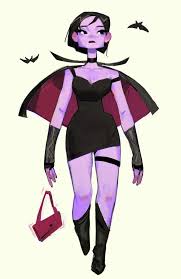 The lighting was new to me but definitely fun. Teenage Vampire Girl By Samuelyounart Deviantart Com On Deviantart Character Design Vampire Girls Illustration Character Design