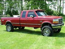 97 Ford F250 Powerstroke 4 Jacked Up Trucks Ford Pickup Trucks Big Trucks