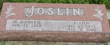 Joyce Ann Yarnell Joslin (1957-2008)