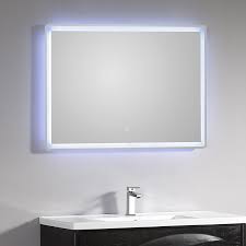 Nos produits se démarquent par la qualité des composants utilisés. Miroir Lumineux Salle De Bain Led 115 X 66 Cm Avec Bouton Sensitif