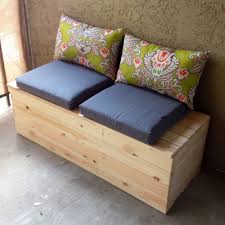Diy Storage Bench For The Balcony