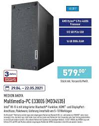 Check spelling or type a new query. Medion Akoya Multimedia Pc E33005 Md34535 Angebot Bei Aldi Nord