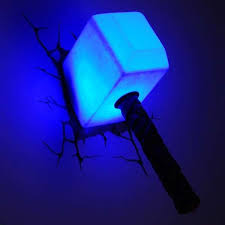 Superhero Inspired Night Lights Avengers Night Light