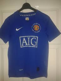 Joel glazer y avram glazer. Manchester United Dritte Fussball Trikots 2008 2009 Sponsored By Aig