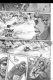 The attack titan) is a japanese manga series both written and illustrated by hajime isayama. Attack On Titan Manga Ep 81 Major Spoilers Levi Vs The Beast Titan Album On Imgur