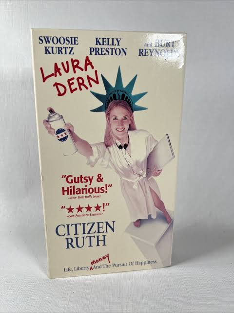 Citizen Ruth (VHS) - Laura Dern - Kelly Preston - Directed by Alexander  Payne 786936033601| eBay