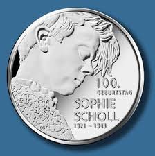 Martin schäfer als betreiber von sophiescholl.de ist für den inhalt externer links nicht verantwortlich. Deutsche Sammlermunze Ehrt Widerstandskampferin Sophie Scholl Munzenwoche