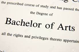 Associate professor richard lansdown explains what you need to know about a bachelor of arts degree. Close Up Of Bachelor Of Arts Degree Stock Photo Picture And Royalty Free Image Image 893967