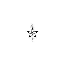It is not about the size of the tattoo but about the message of the tattoo. Cool Small Star Tattoo Design