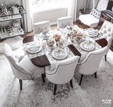 Elegant White Gold Thanksgiving Table Setting White Living Room Tables Dining Room Table Decor Gold Dining