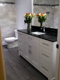 It's also a great way to redecorate on a budget. Black White Grey Bathroom Renovation Mono Renovations