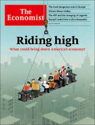 One of the reasons why the covers of the economist magazine is so special for conspiracists is because interesting has been to see that the cover that corresponds to the year 2019 is number 33. Riding High What Could Bring Down America S Economy Jul 13th 2019 The Economist