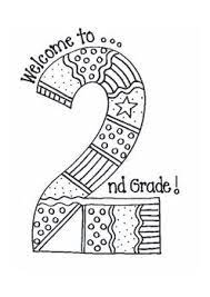Free printable fun math worksheets for 1st grade in 2020. Welcome To 2nd Grade School Coloring Pages 2nd Grade 2nd Grade Classroom