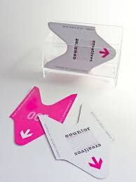 The first thing you hand someone is your business card, so make sure it is customized to fit your company's image. 19 Of The Best Business Card Designs Business Cards Creative Graphic Design Business Card Shaped Business Cards
