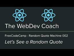 List 60 wise famous quotes about fetch: Fetch And Render A Quote To Browser Freecodecamp Random Quote Machine 02 React Youtube