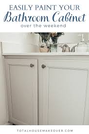 Buy yaheetech wooden bathroom floor cabinet, side storage organizer cabinet with 4 drawers and 1 cupboard, freestanding entryway storage unit console table, bathroom furniture home decor, white: How To Paint Bathroom Cabinets The Beginners Guide Total House Makeover