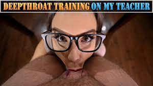 DEEPTHROAT TRAINING WITH MY TEACHER - Preview - ImMeganLive | xHamster