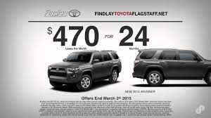 2015 Toyota 4runner Lease Offer Findlay Toyota Flagstaff February 2015 Sp Youtube