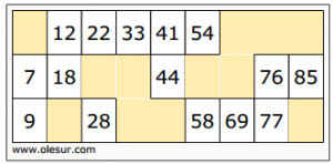 La relación de juegos de tablas de multiplicar que os propongo consta de nueve fichas para jugar al bingo, y una ficha con el juego de la oca de multiplicar. Juegos Olesur