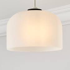 Palazzo Easy Fit Frosted Pendant Light