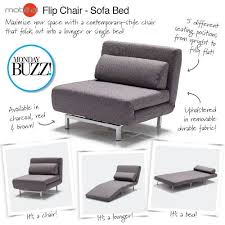 Catch You On The Flip Side Our Mondaybuzz Is This Flip Chair Sofa Bed It Folds Out To A Lounger Or Muebles Muebles Multifuncionales Muebles Ahorra Espacio