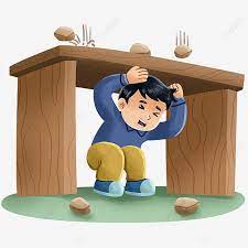 To cover with water, especially floodwaters. Taking Shelter Under The Table During Earthquake Earthquake Disaster Protection Png Transparent Clipart Image And Psd File For Free Download In 2021 Earthquake Geometric Background Under The Table