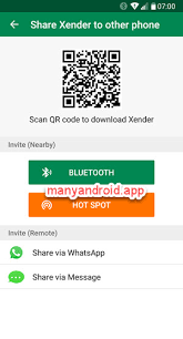 Share Xender App With Other Android Users Many Android Apps