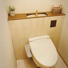 ナチュラルが心地よい空間 トイレインテリアにくつろぎを トイレ インテリア トイレのアイデア インテリア